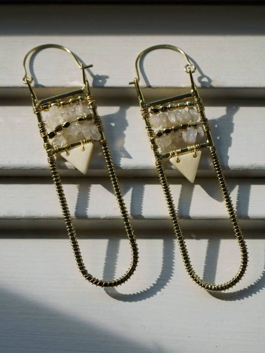 Maya Earrings - Gold