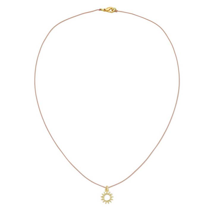 Ocean Life Necklace - Gold Sunshine