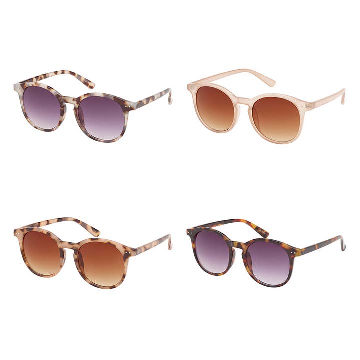 Round Keyhole Sunglasses