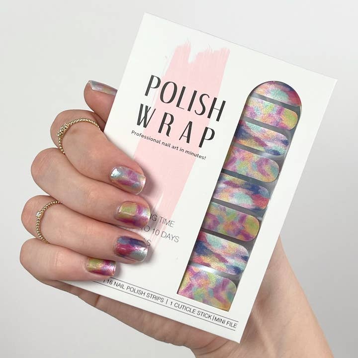 Nail Polish Wrap - Paint By Numbers