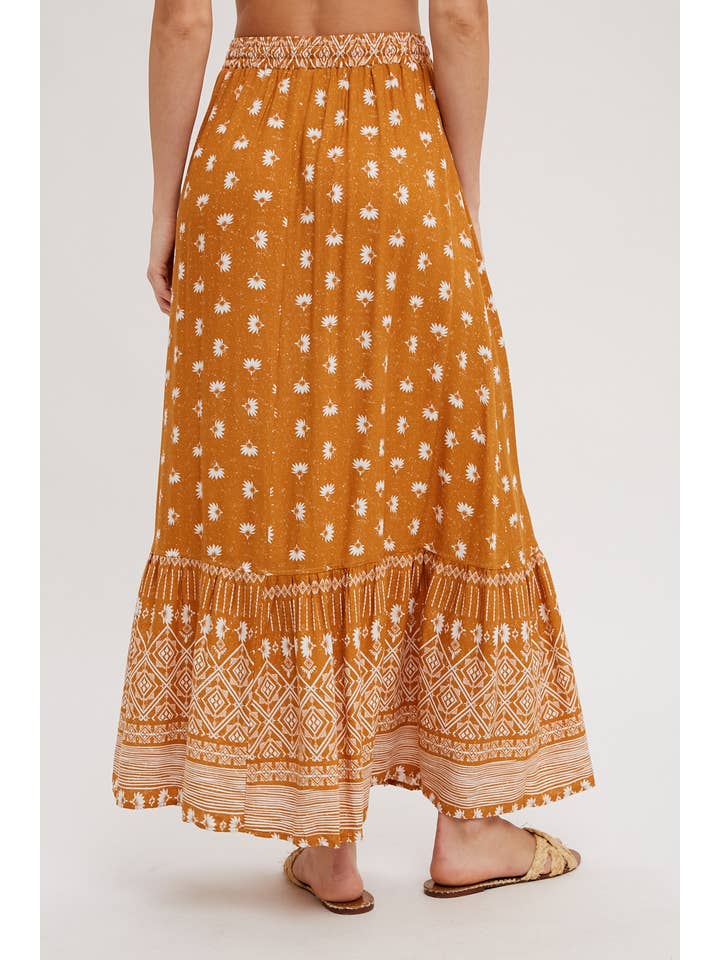 Boho Maxi Skirt - Marigold