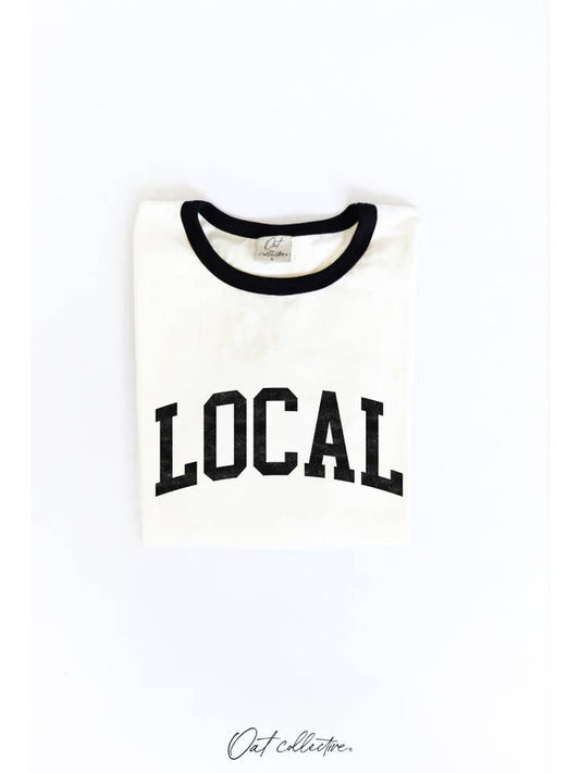 Local Ringer Graphic T-Shirt - Black