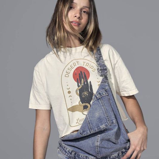 Mid-Crop Tee - Desert Trips