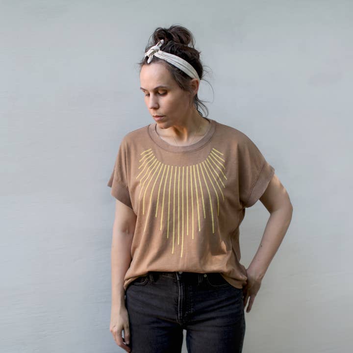 Sun Salutation Boxy Tee