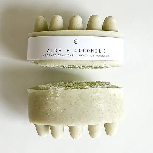 Aloe + Cocomilk Massage Soap Bar