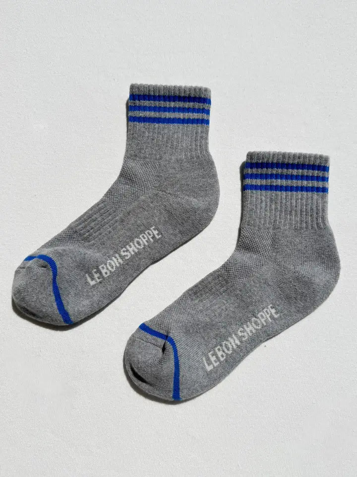 Girlfriend Socks - Grey