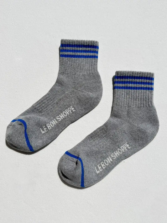 Girlfriend Socks - Grey