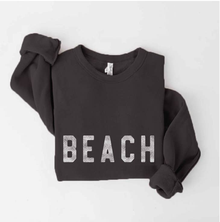 Beach Sweatshirt - Black