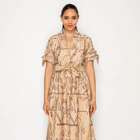 Myra Midi Dress - Myra Stitch