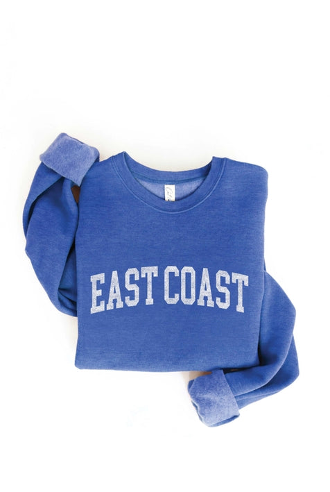 East Coast Sweatshirt Heather Royal Treaty General Store