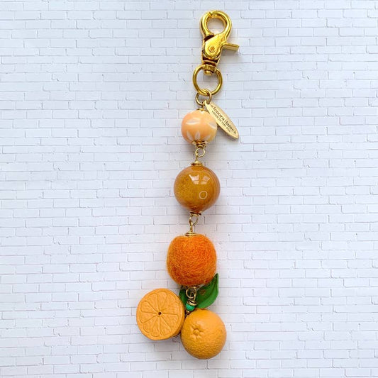 Bag Charm - Freshly Squeezed Orange