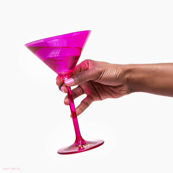 Barbie Martini Glasses - Pink