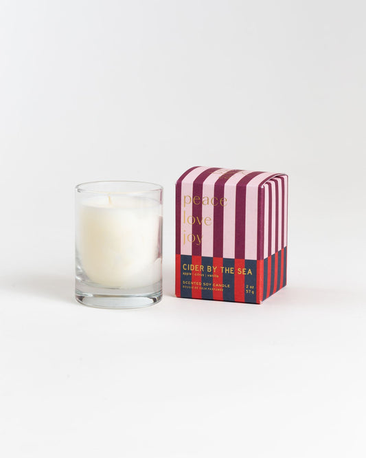 Holiday Votive Candle - Cider by the Sea