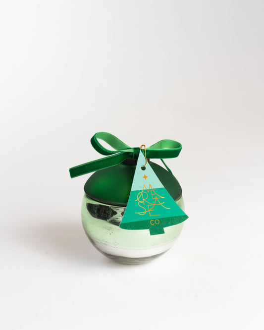 Holiday Medium Ornament Candle - Sea Pines