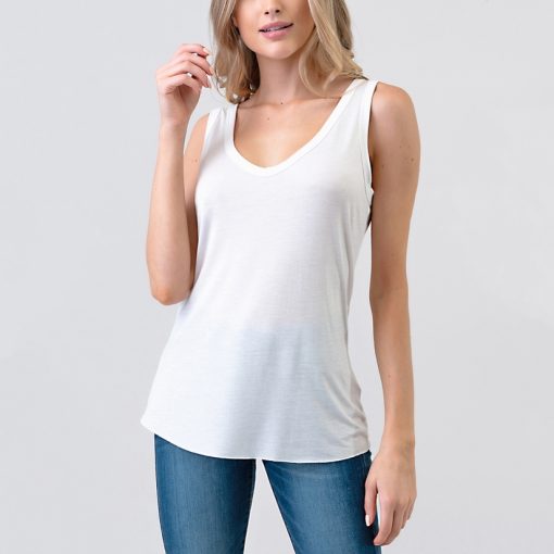 Rowan Tank - White