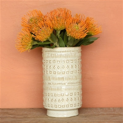 Peru Vase - White