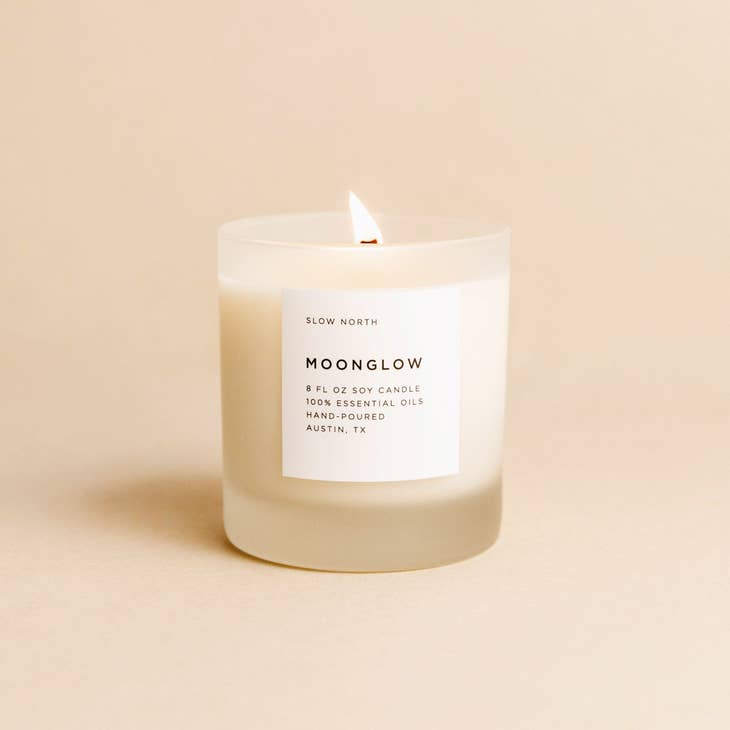 Frosted Candle - Moonglow