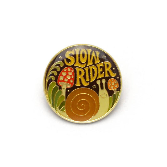 Slow Rider Pin