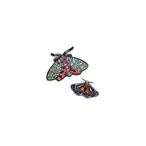 Moth Embroidered Patch
