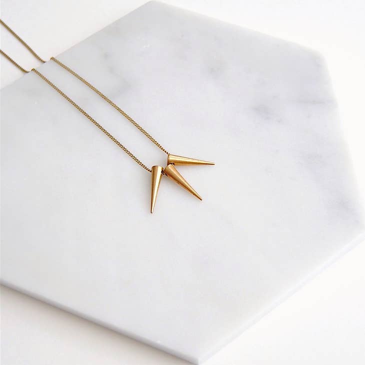Tiny Spikes Necklace