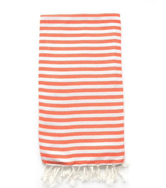 Beach Candy Towel - Coral