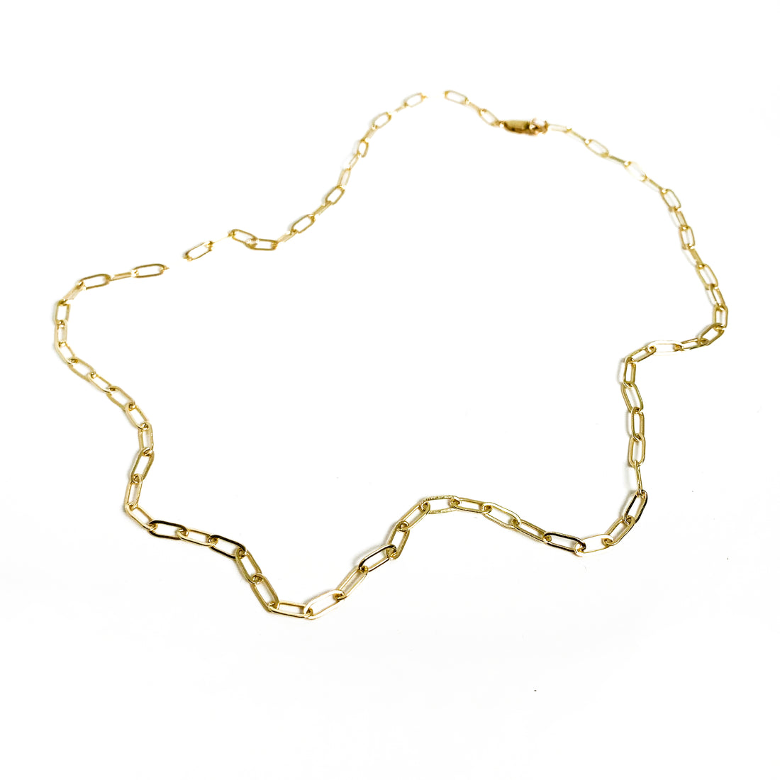 Zoe Chain Necklace - Paperclip