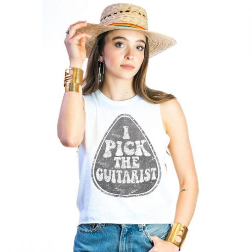 I Pick the Guitarist Tank - Final Sale