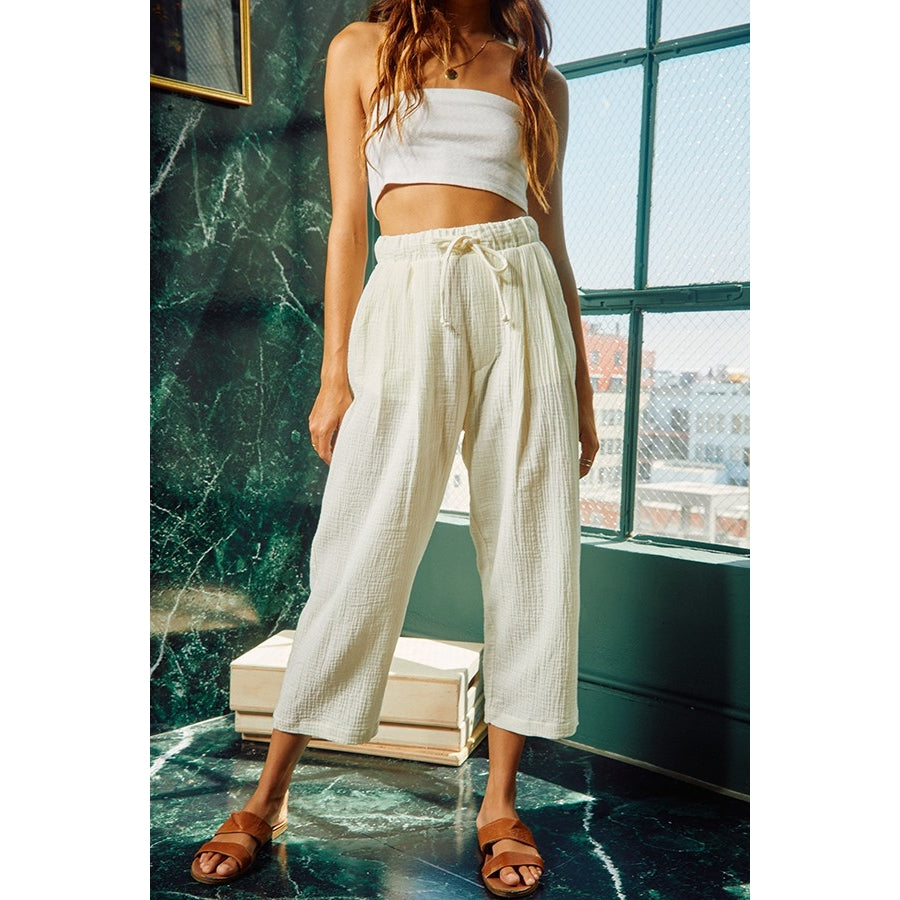 Beach Goer Pants - Ivory