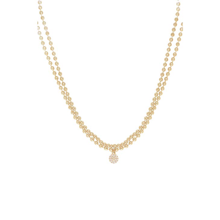 Simply Hepburn Ball Chain Necklace Set