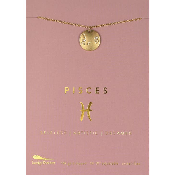 Zodiac Necklace - Pisces
