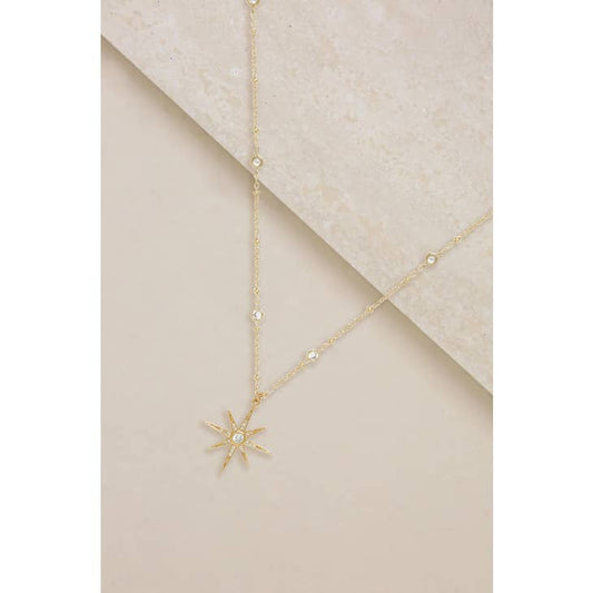 Starburst Pendant Necklace