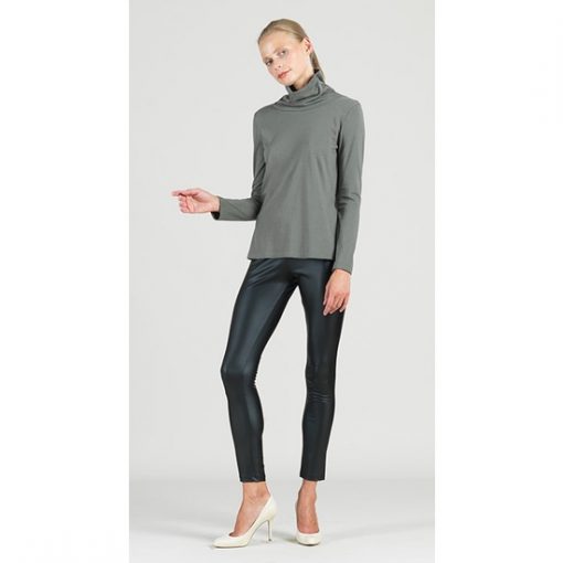 Modal Mock Neck Top - Olive