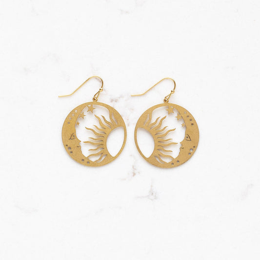 Moon & Sun Earrings