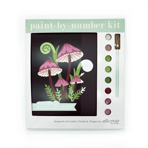 Paint by Number Kit - Mushroom