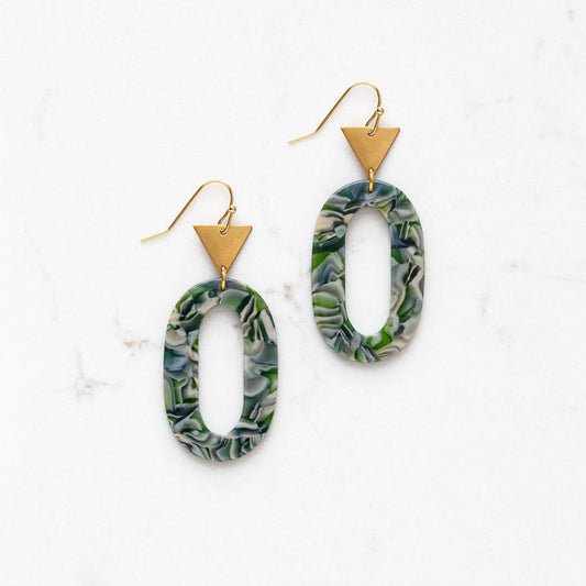 Marble Earrings