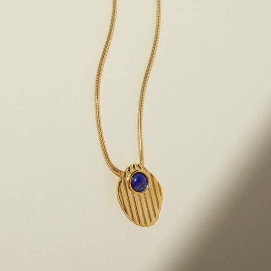 Rio Necklace - Lapis