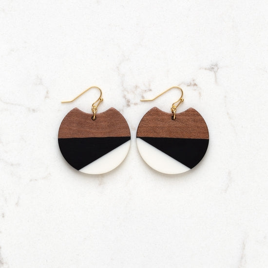 Color Block Earrings