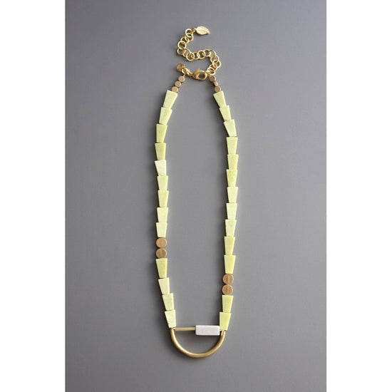 Jade Crescent Necklace