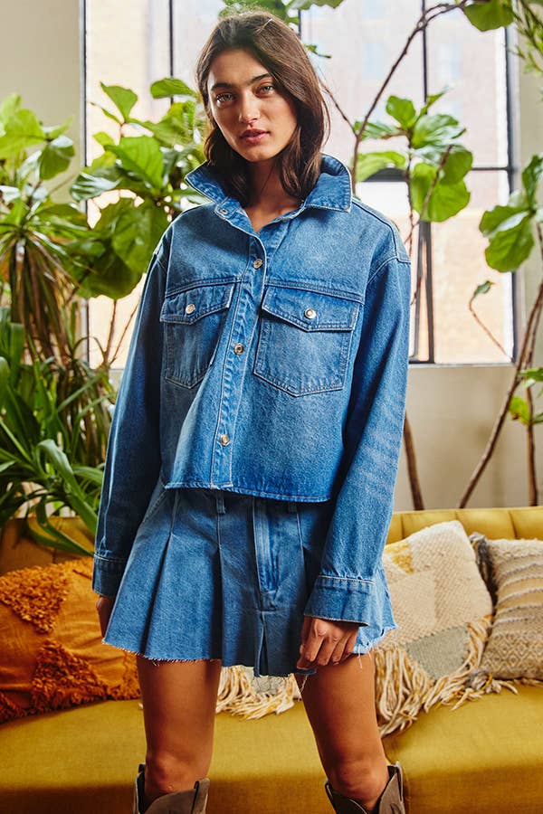 How to Style a Denim Jacket - So Heather | Dallas Fashion Blogger