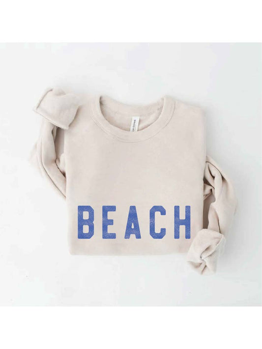 Beach Sweatshirt - Heather Dust