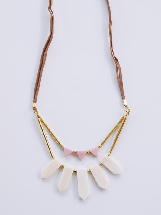 Ishaana Necklace - White