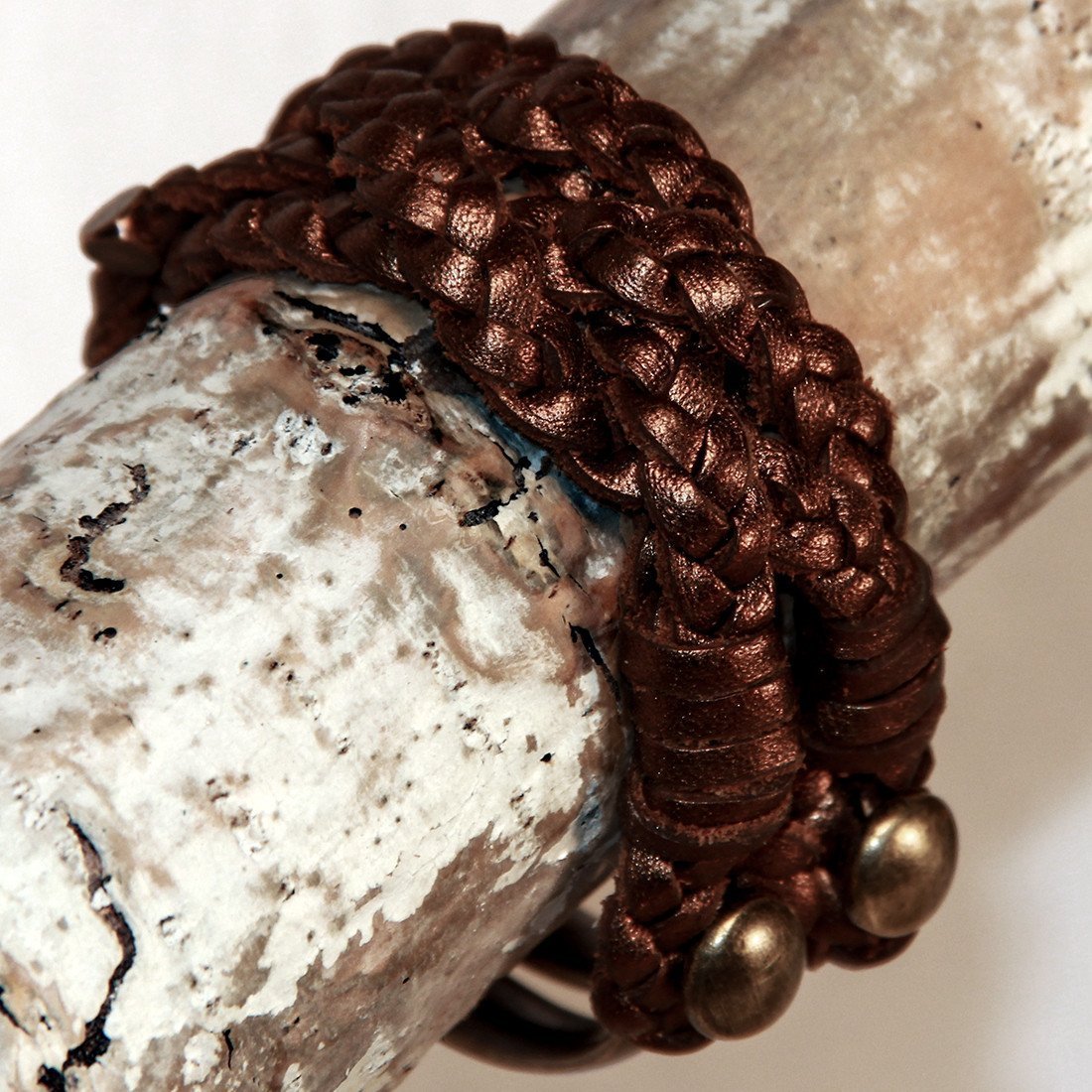 Mezza Luna Bracelet - Bronze Metallic
