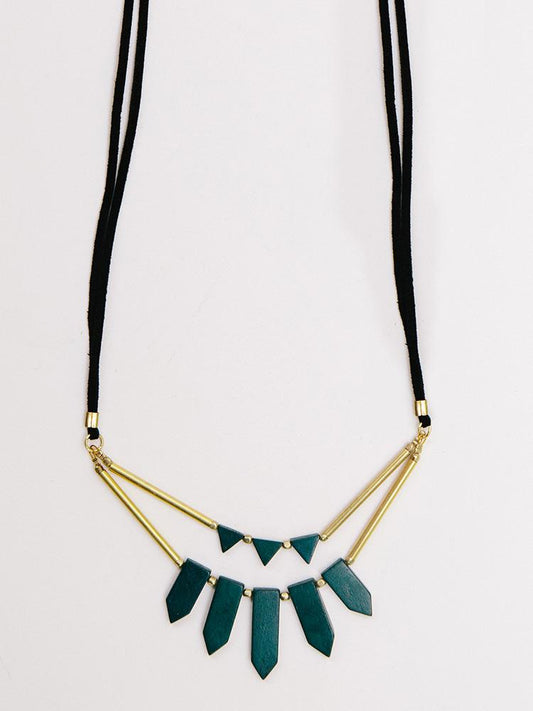 Ishaana Necklace - Green