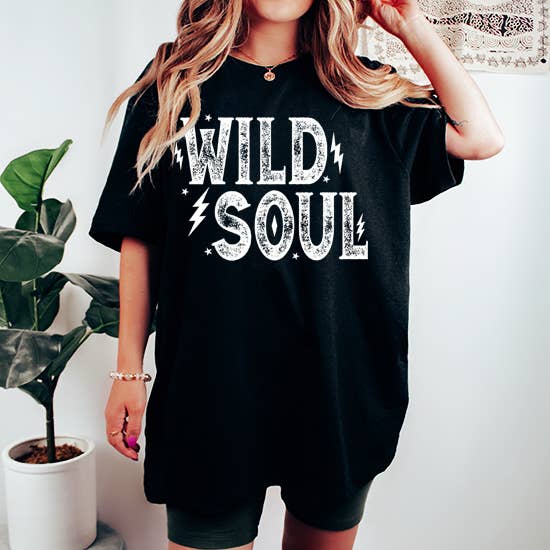 Wild Soul Tee - Black