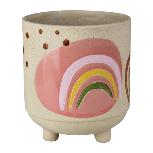 Ceramic Hand Painted Pot