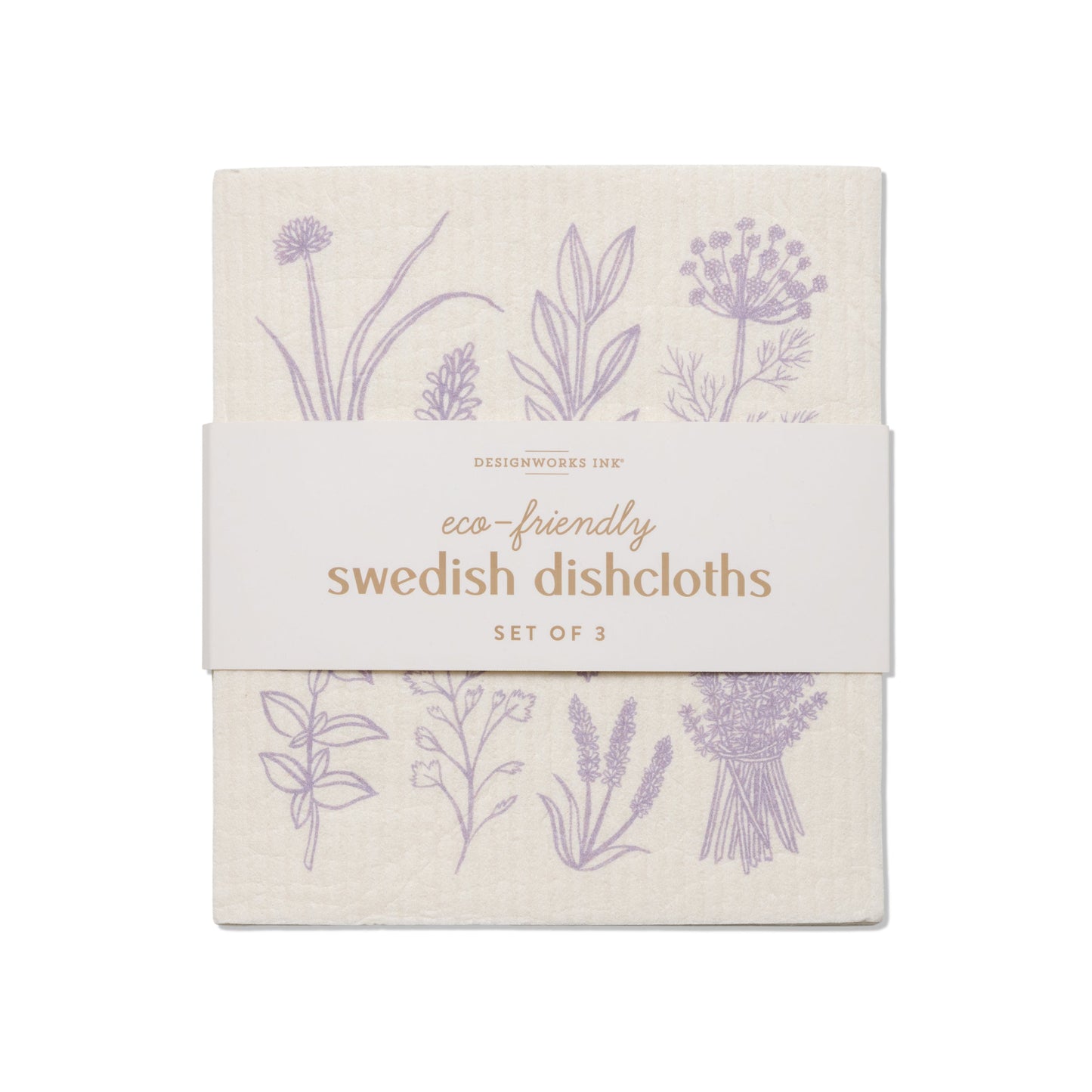 Swedish Dish Cloth Set - Garden