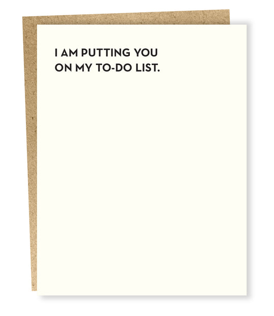 To-Do List Card by Sapling Press