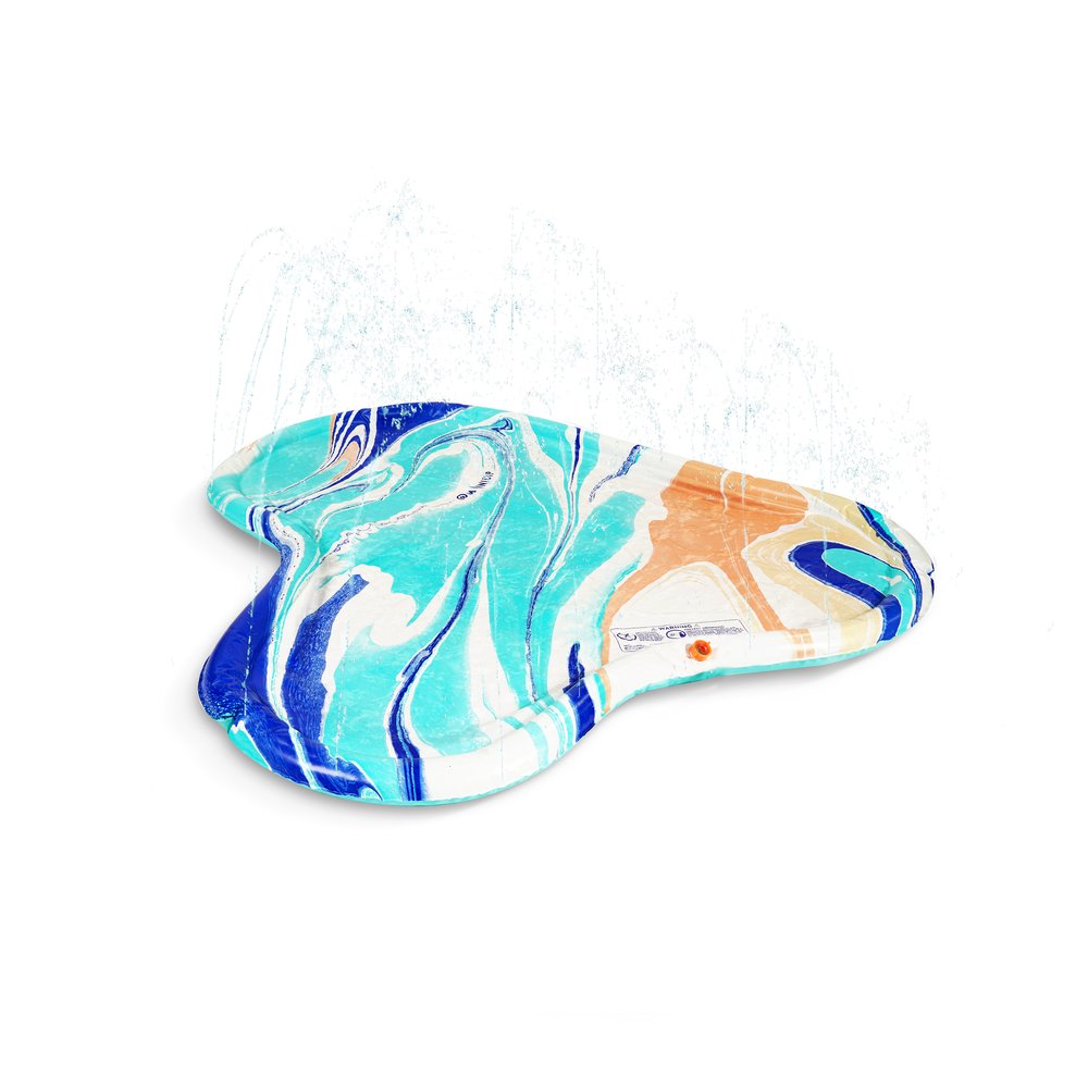 Splash Pad Sprinkler - Watercolor Swirl