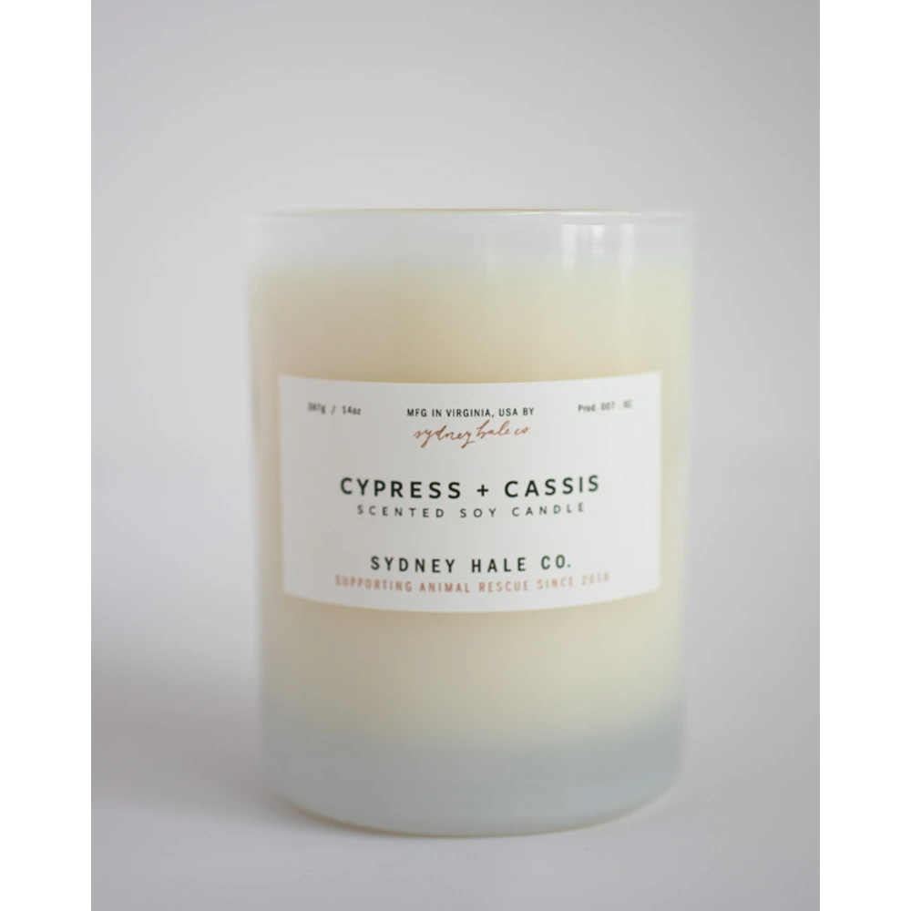 Sydney Hale Candle - Cypress + Cassis