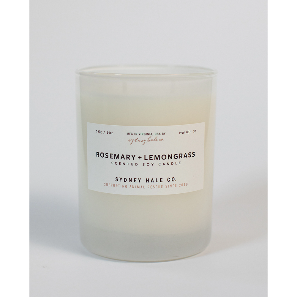 Sydney Hale Candle - Rosemary + Lemongrass